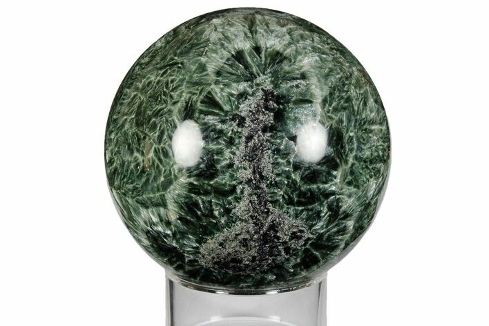 Polished Seraphinite Sphere - Siberia #174909